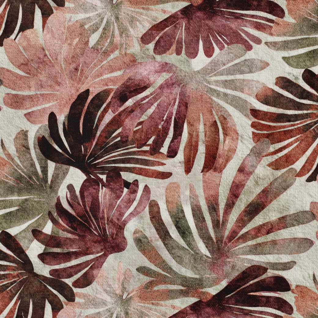 Kanvas bomull Linen look - Stor Blad