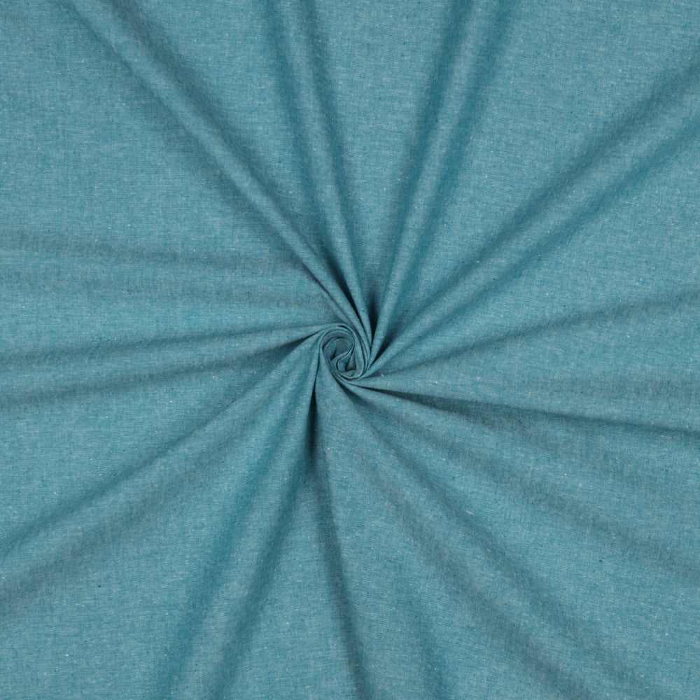 Poplin Garnfarget, Melert petrol