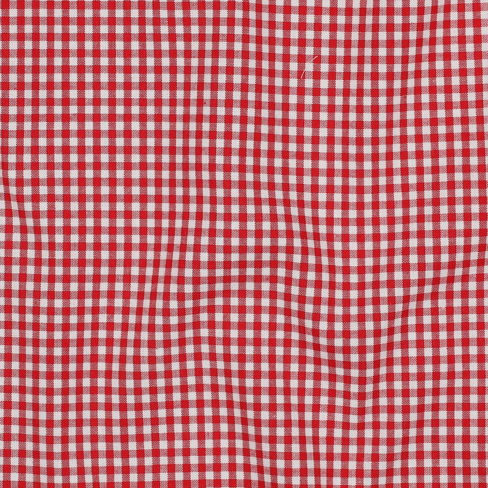 Fast bomull - Lillemartine, Rød