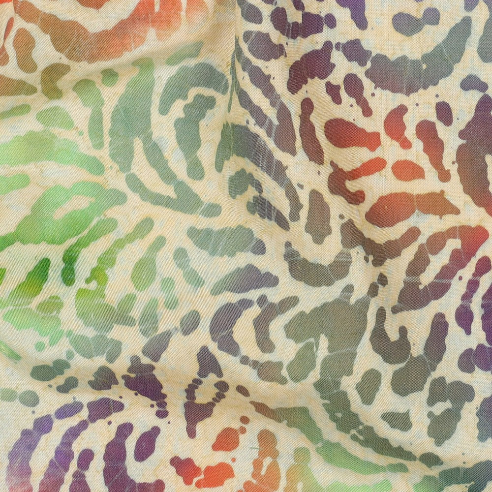 Beklednings Viskose - Crafted Batik, Coral