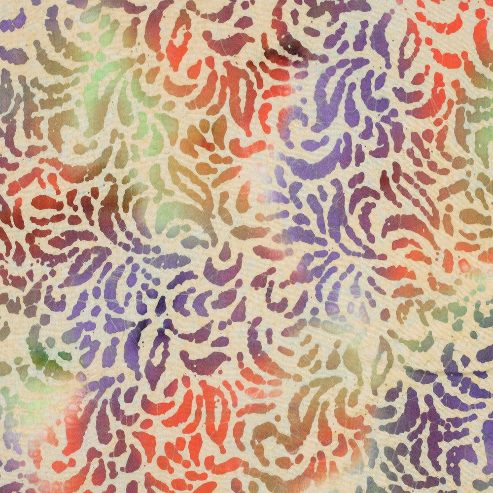 Beklednings Viskose - Crafted Batik, Coral