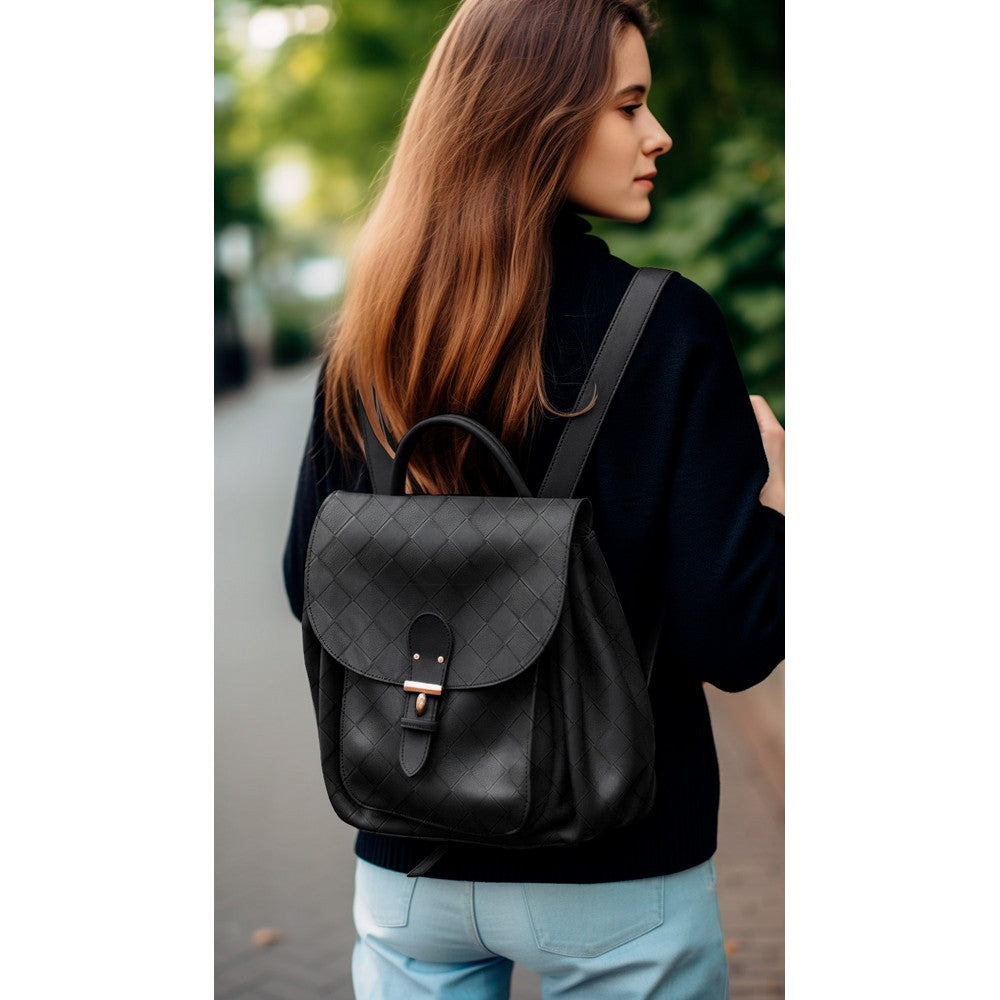 Imitert Skinn - Rob svart