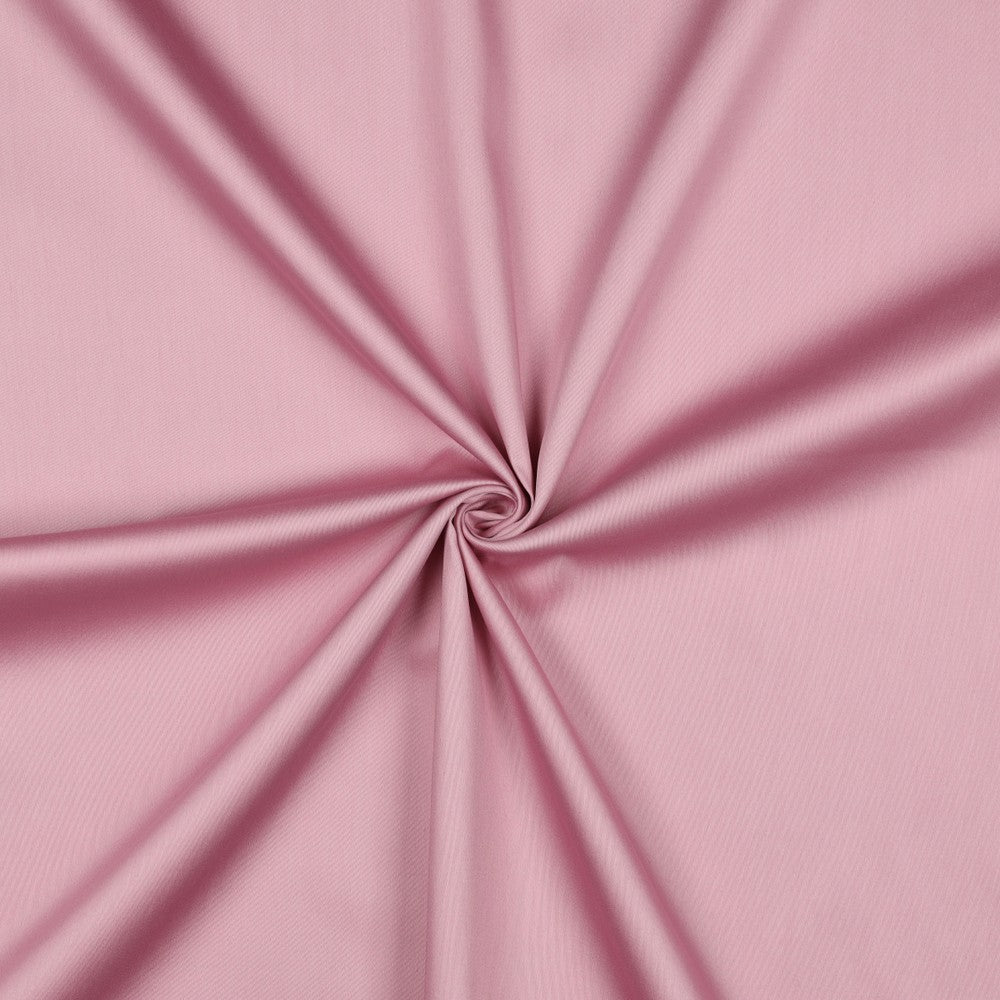 Sateng Bomull - Lys Rosa