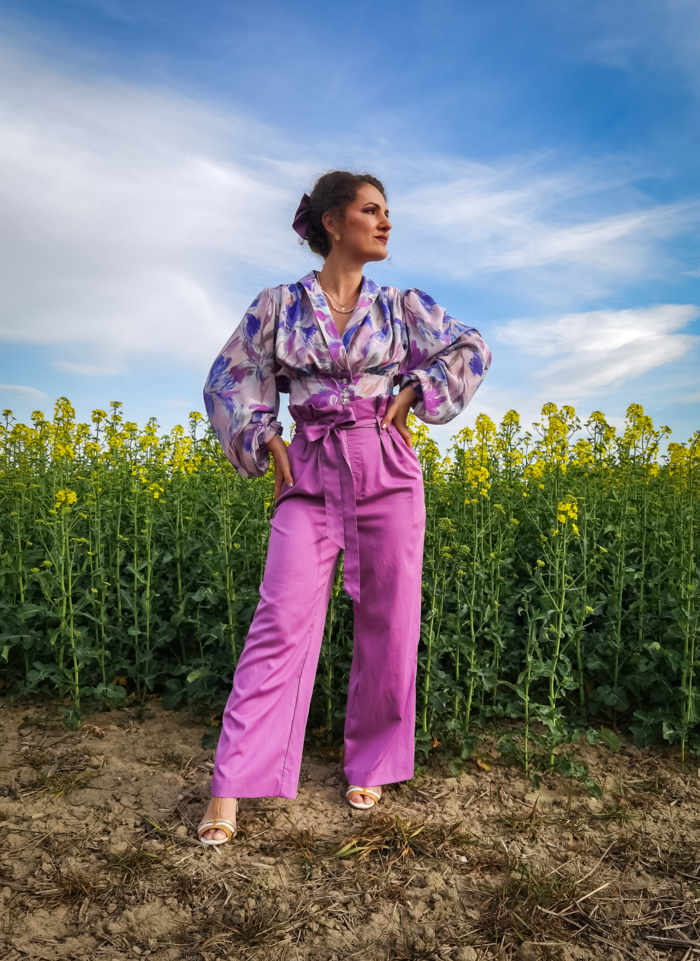 Sateng Bomull - Lys Rosa