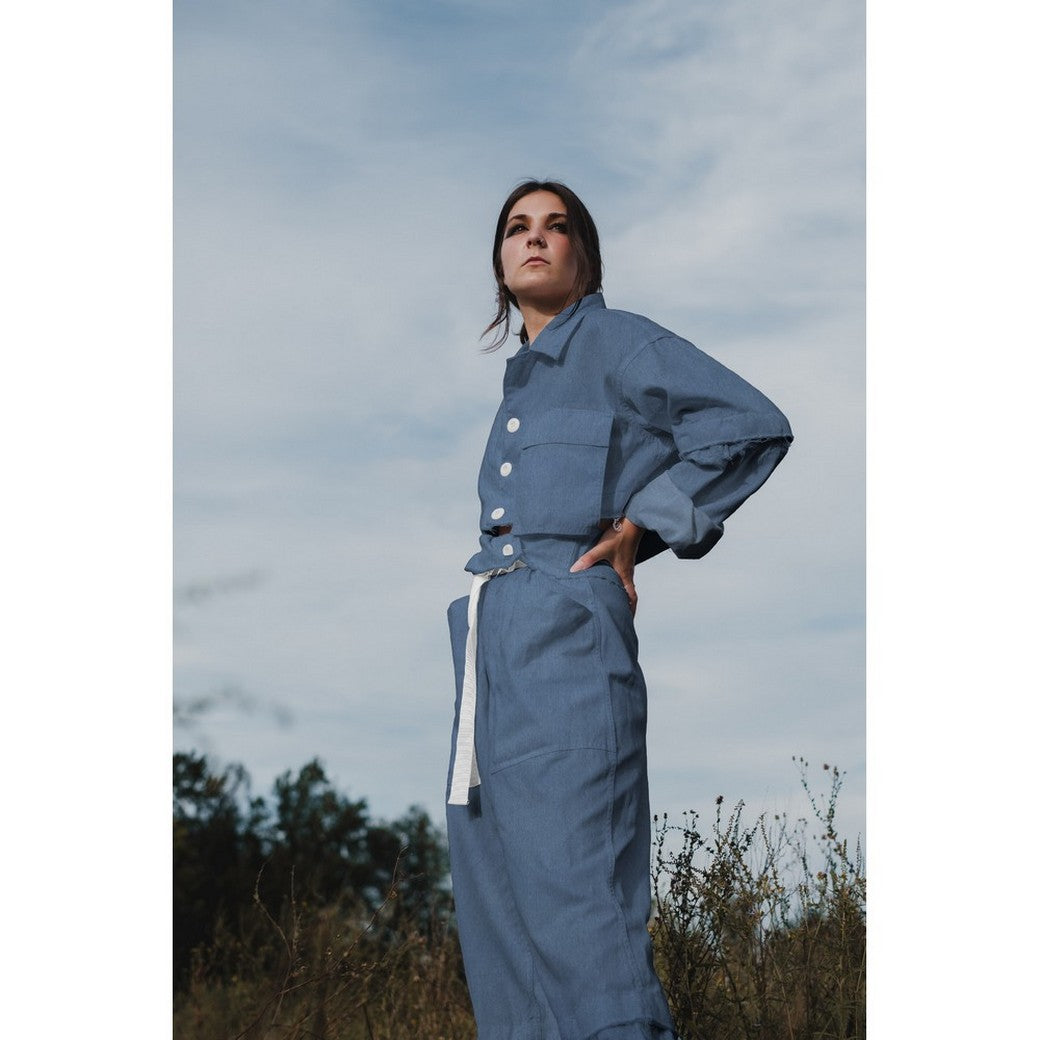 Jeans Stoff med stretch 7oz, Kamel