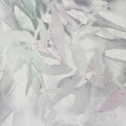 Canvas Barisa - Blader Lys Grå