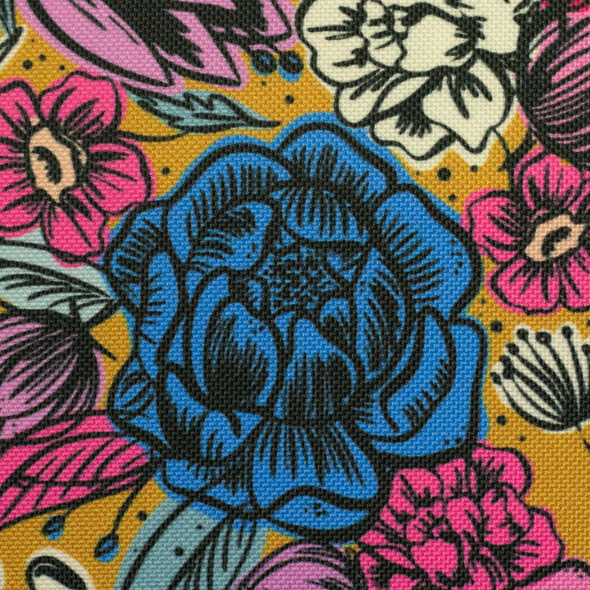 Vanntett Utendørsstoff - Happy Collection by Cherry Ochre