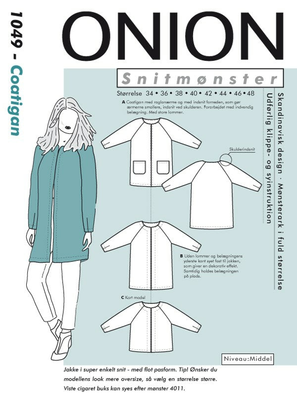Onion 1049 - Coatigan Str. 34-48