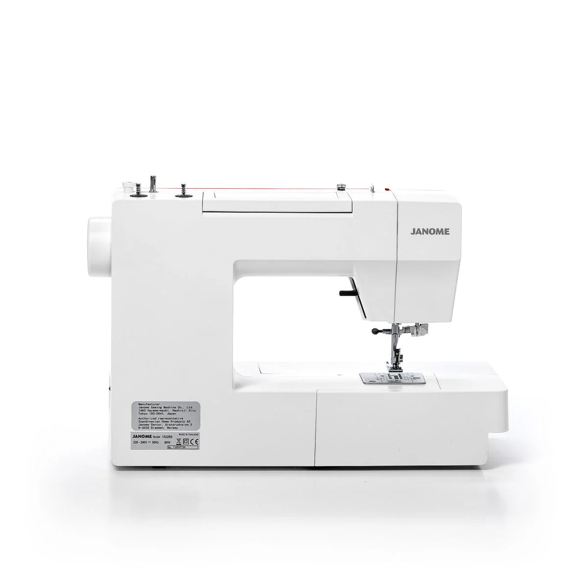 Janome Modell 1522 Rød
