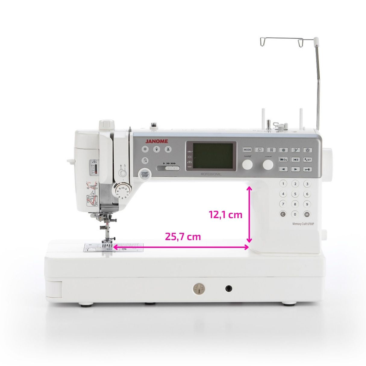 Kampanje! Janome Memory Craft 6700P inkl. bonuspakke