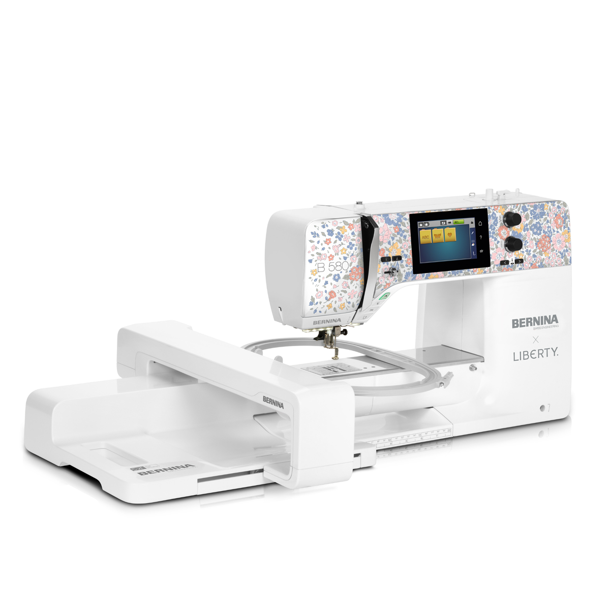 Kampanje! BERNINA 580 LE Liberty Edition - Stitch Your Love Story Inkl. Broderi Modul