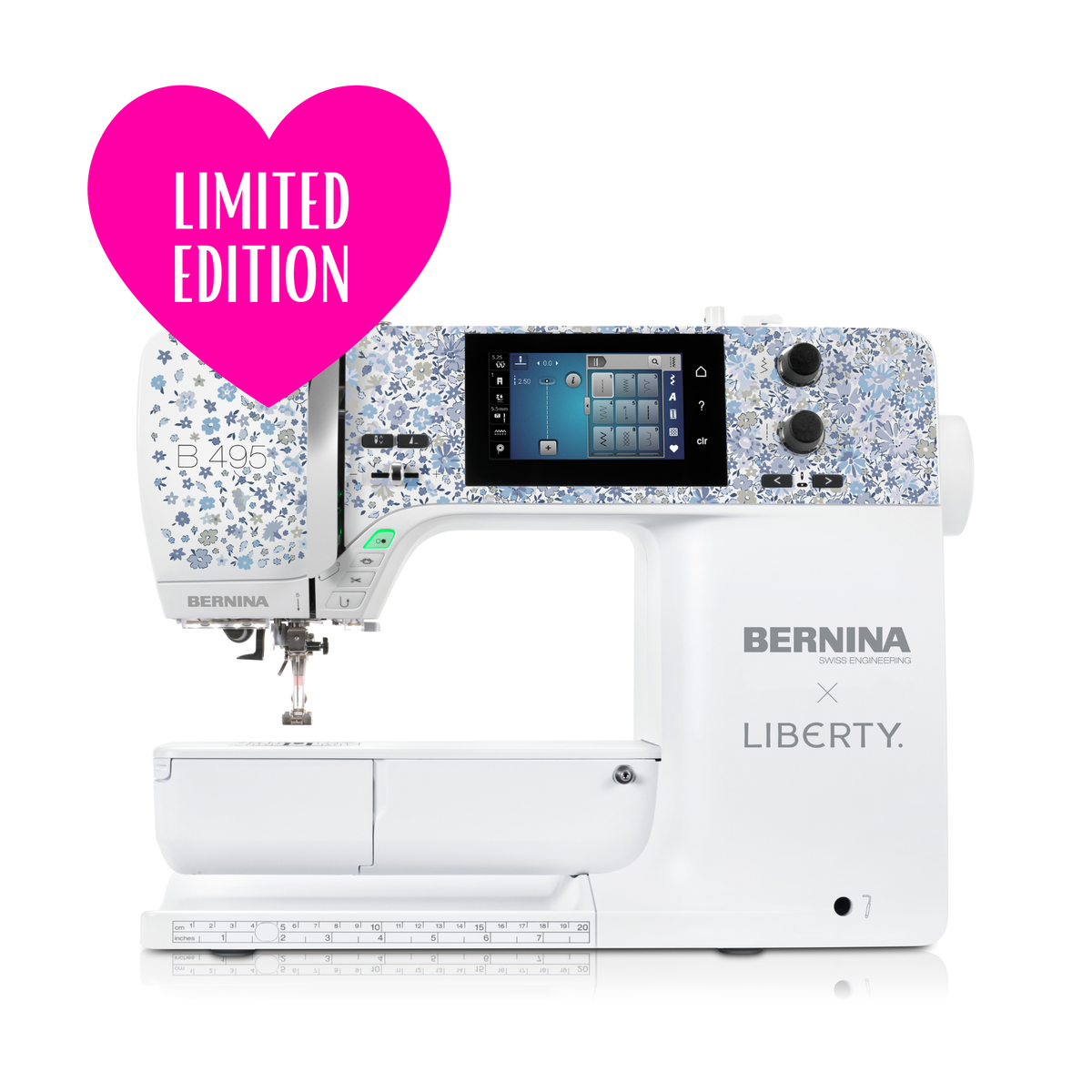Kampanje! BERNINA 495 Liberty Edition - Stitch Your Love Story