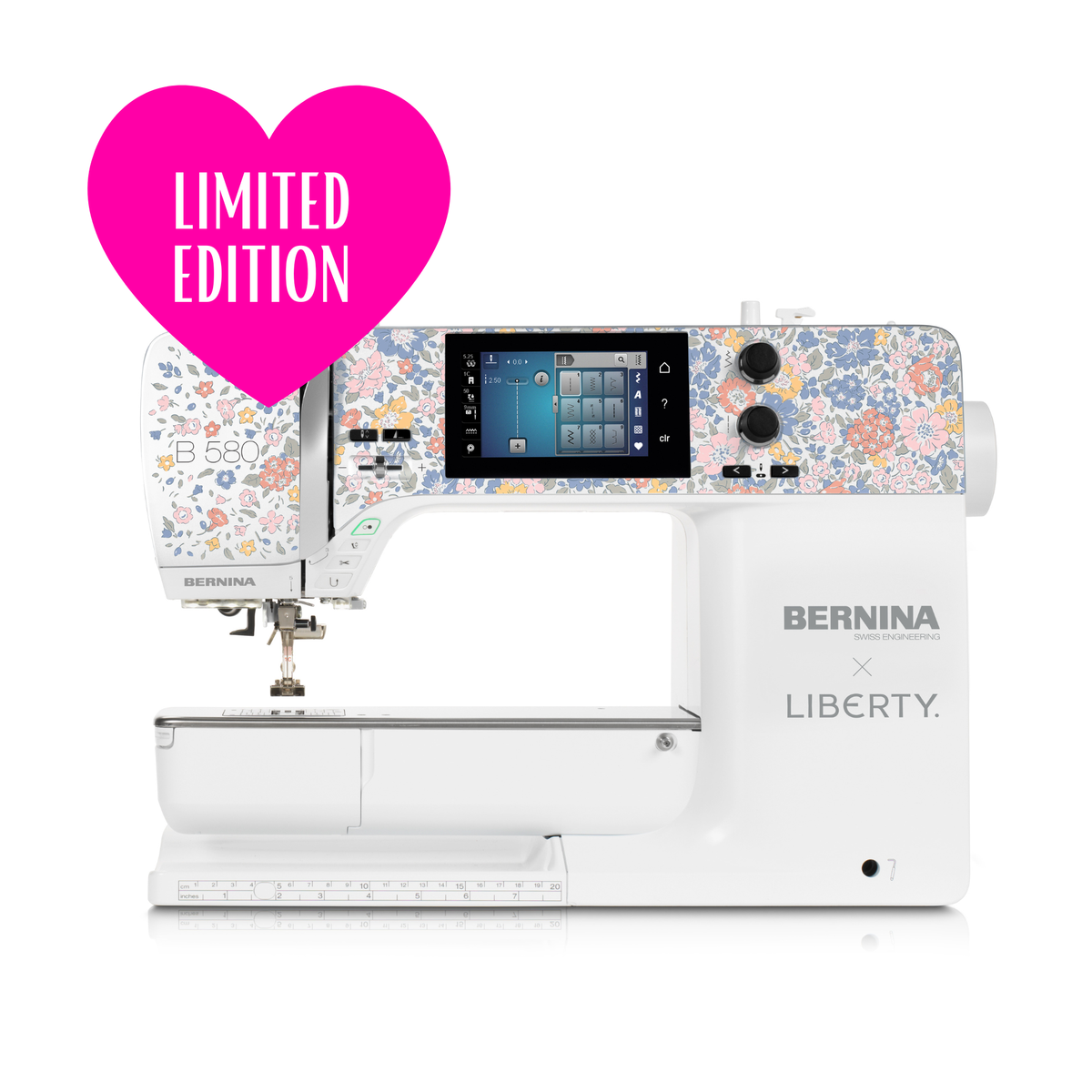 Kampanje! BERNINA 580 LE Liberty Edition - Stitch Your Love Story