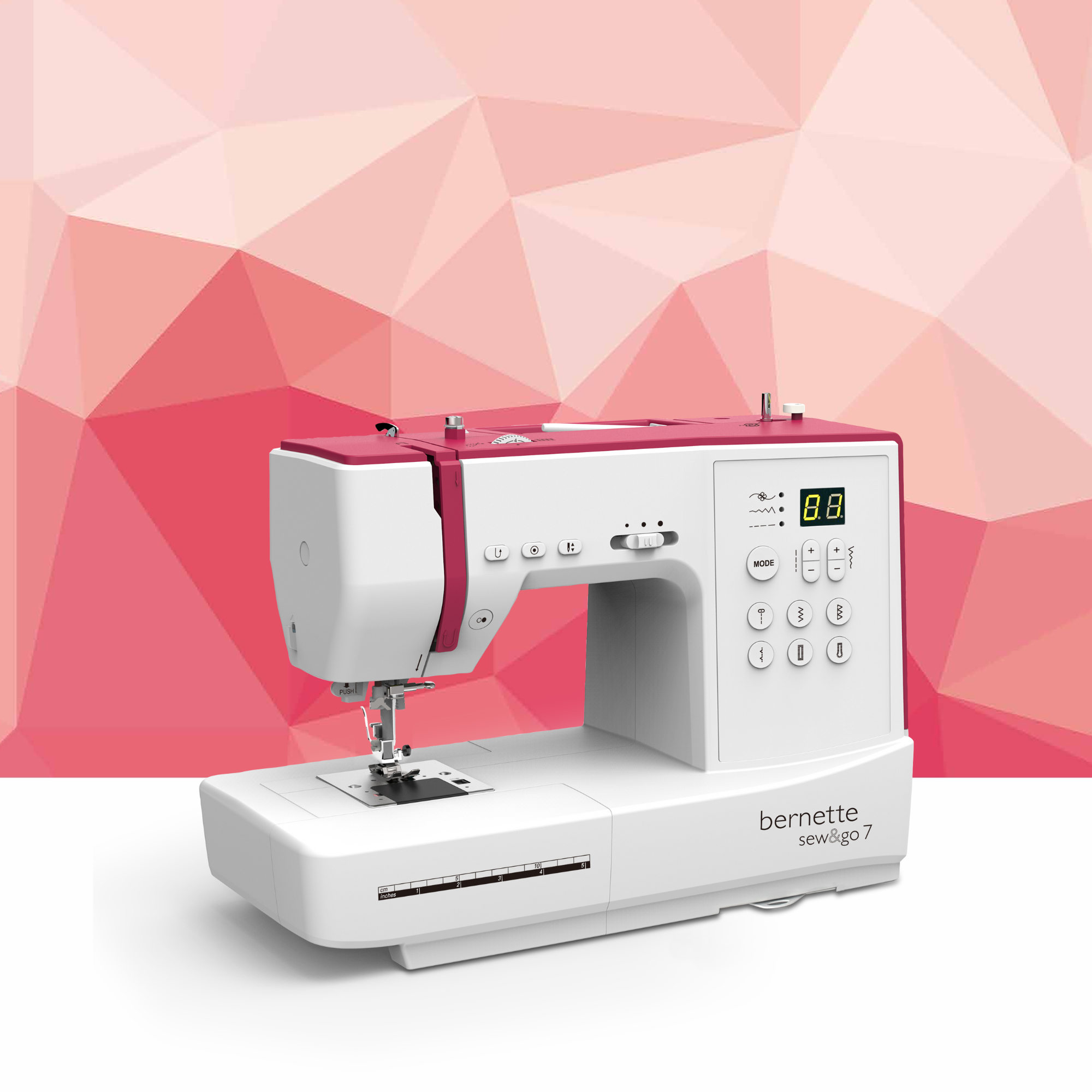 Kampanje og NYHET! bernette sew&go 7