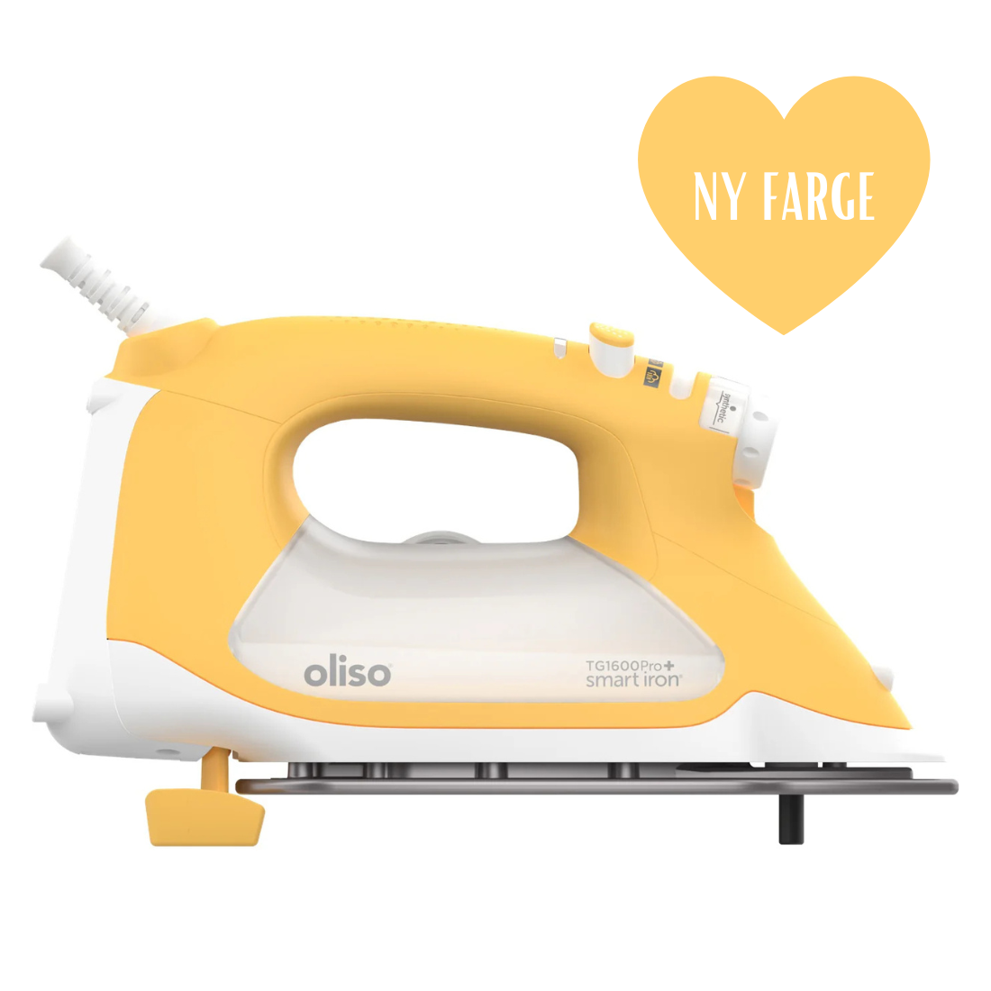 OLISO SMART IRON Strykejern TG1600 Pro Plus (Gul)
