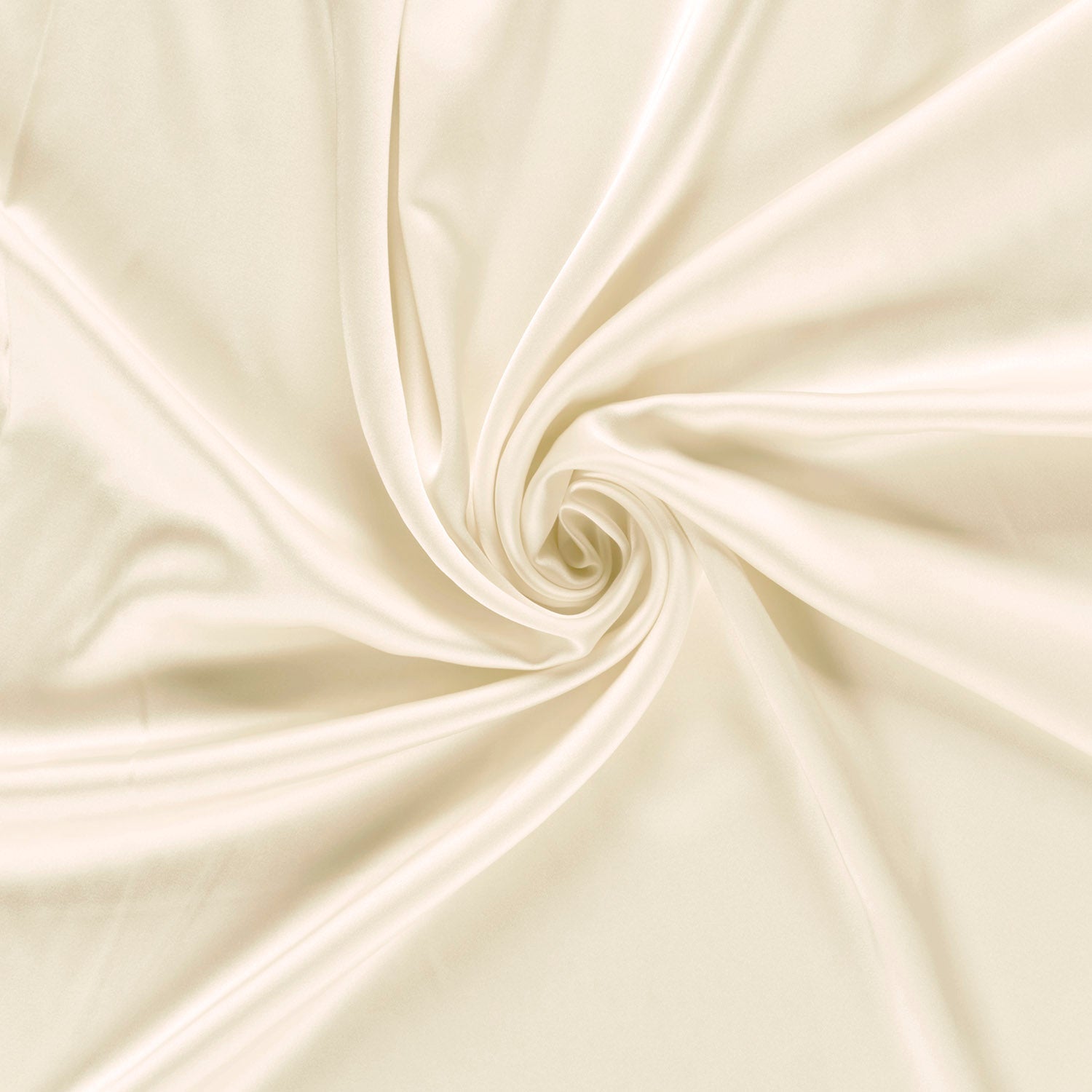Duchesse Sateng med litt stretch - offwhite