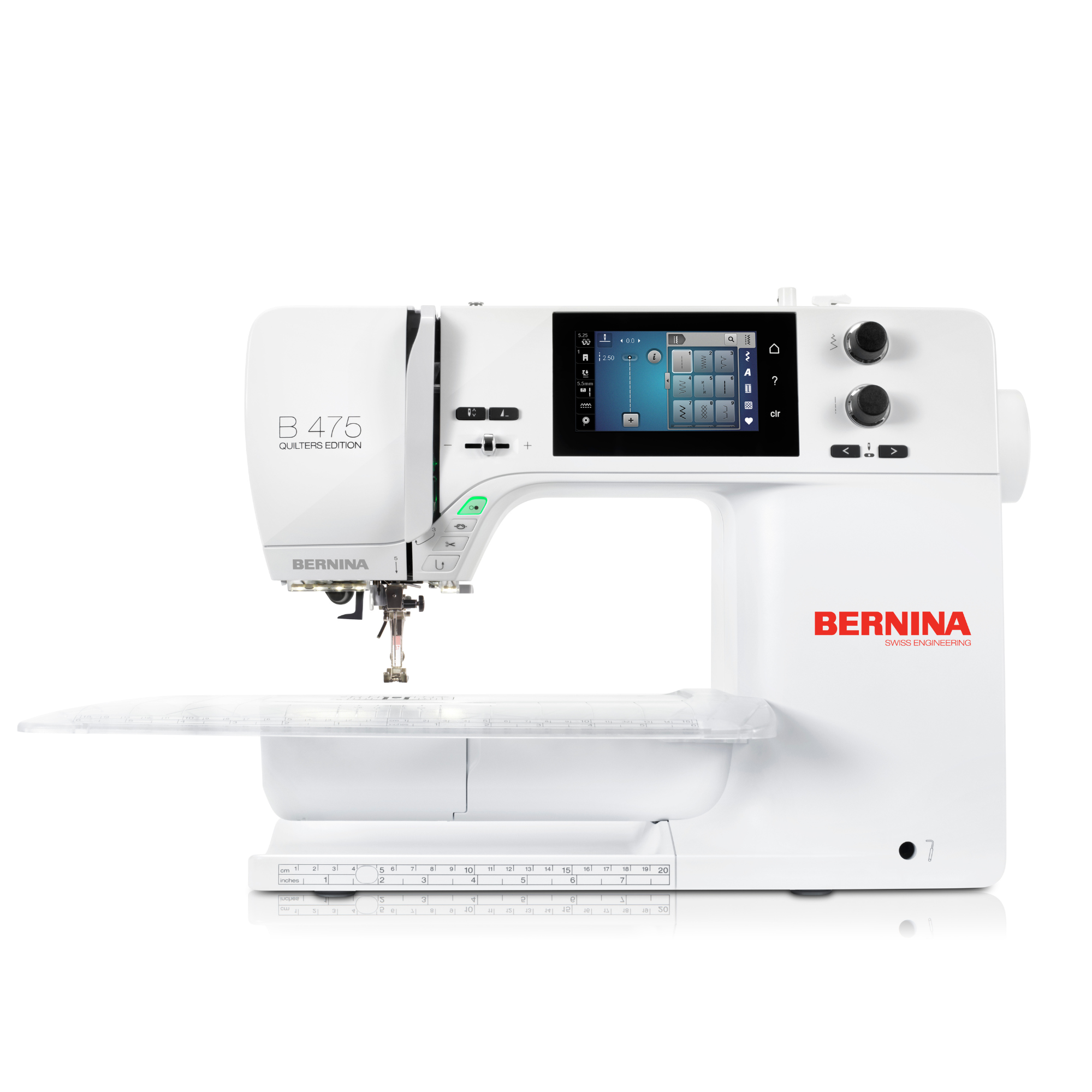 Kampanje og NYHET! BERNINA 475 QE inkl. Bonus pakke