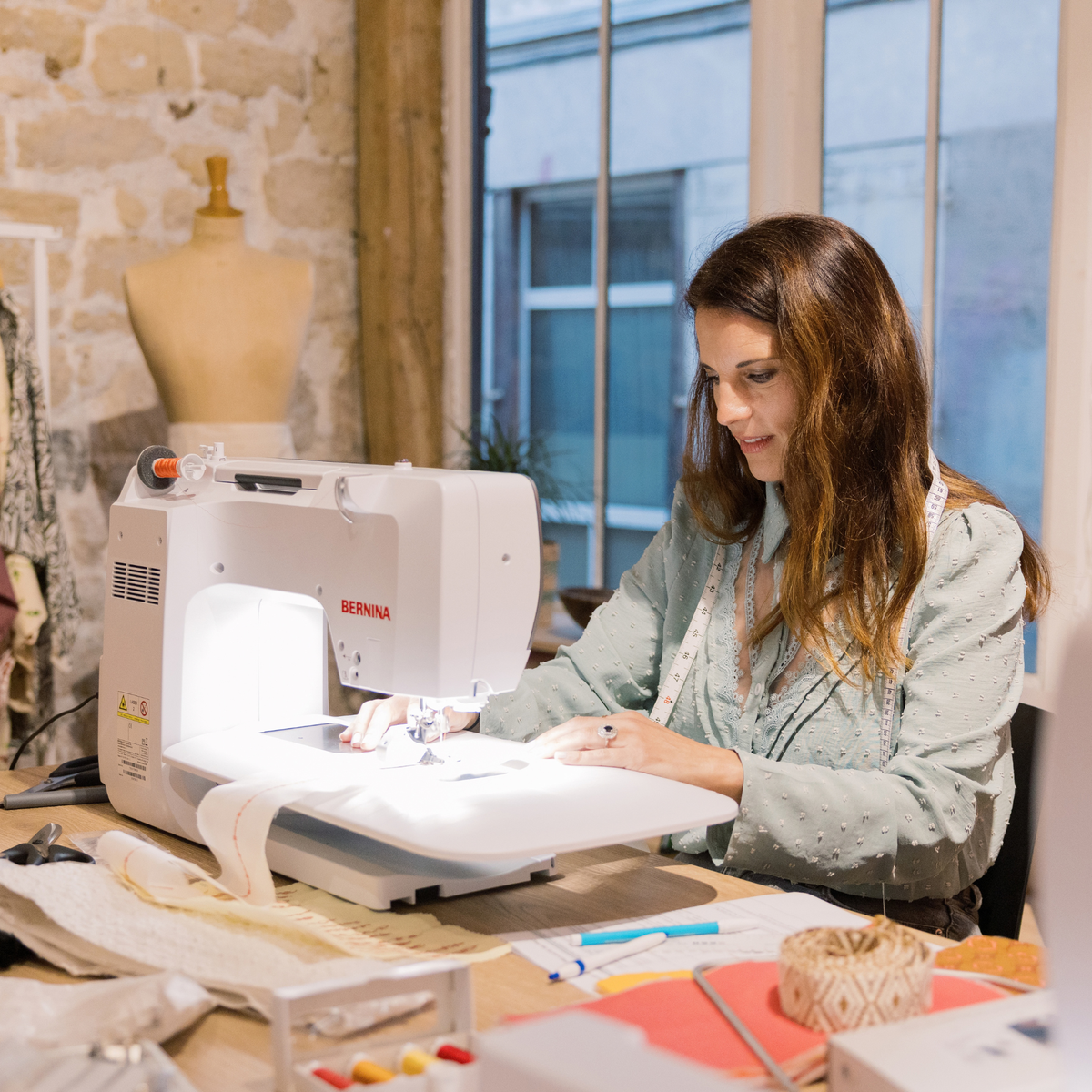 Kampanje! BERNINA 735 Pro inkl. Quiltebord & #72S