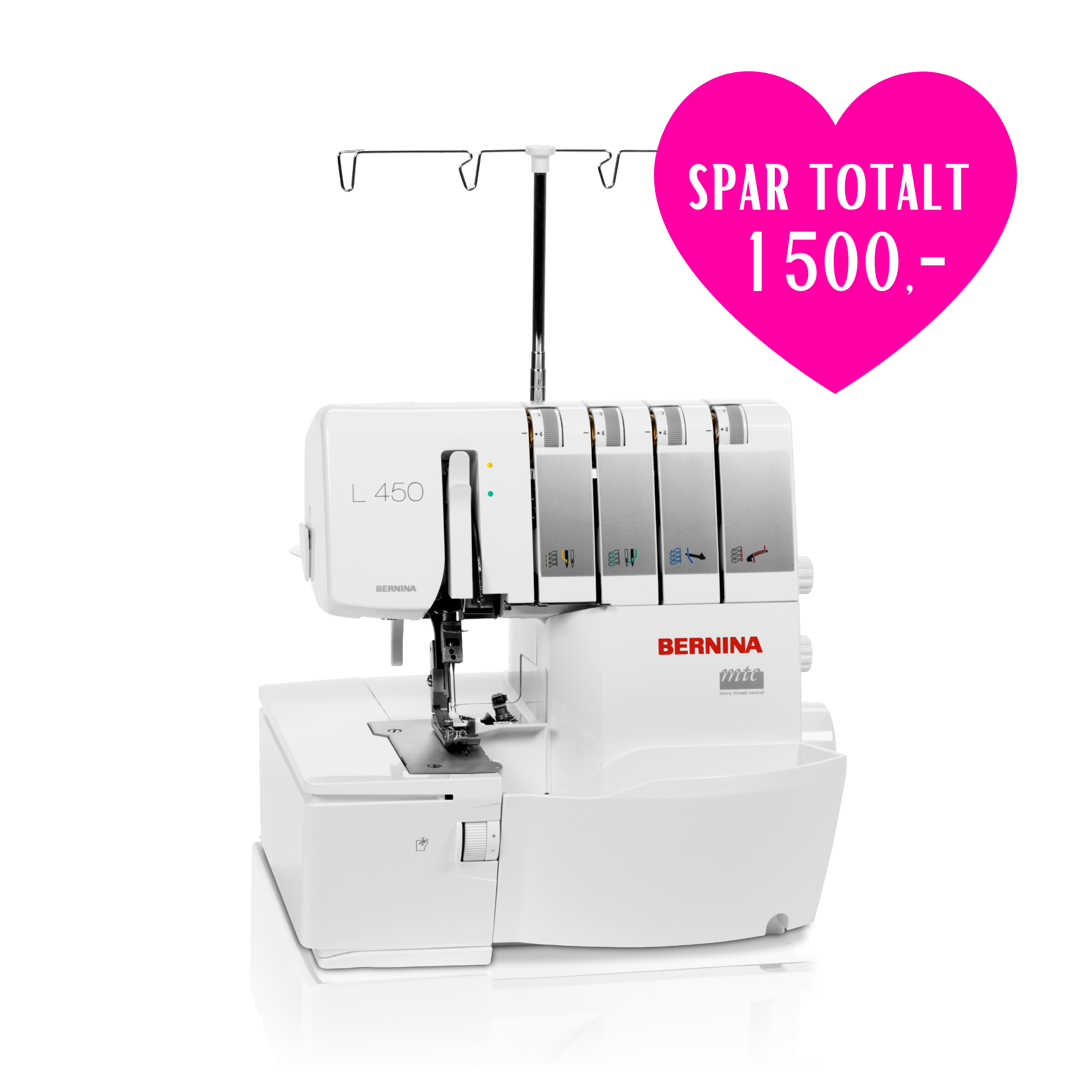 Kampanje! BERNINA L450 - Overlockmaskin