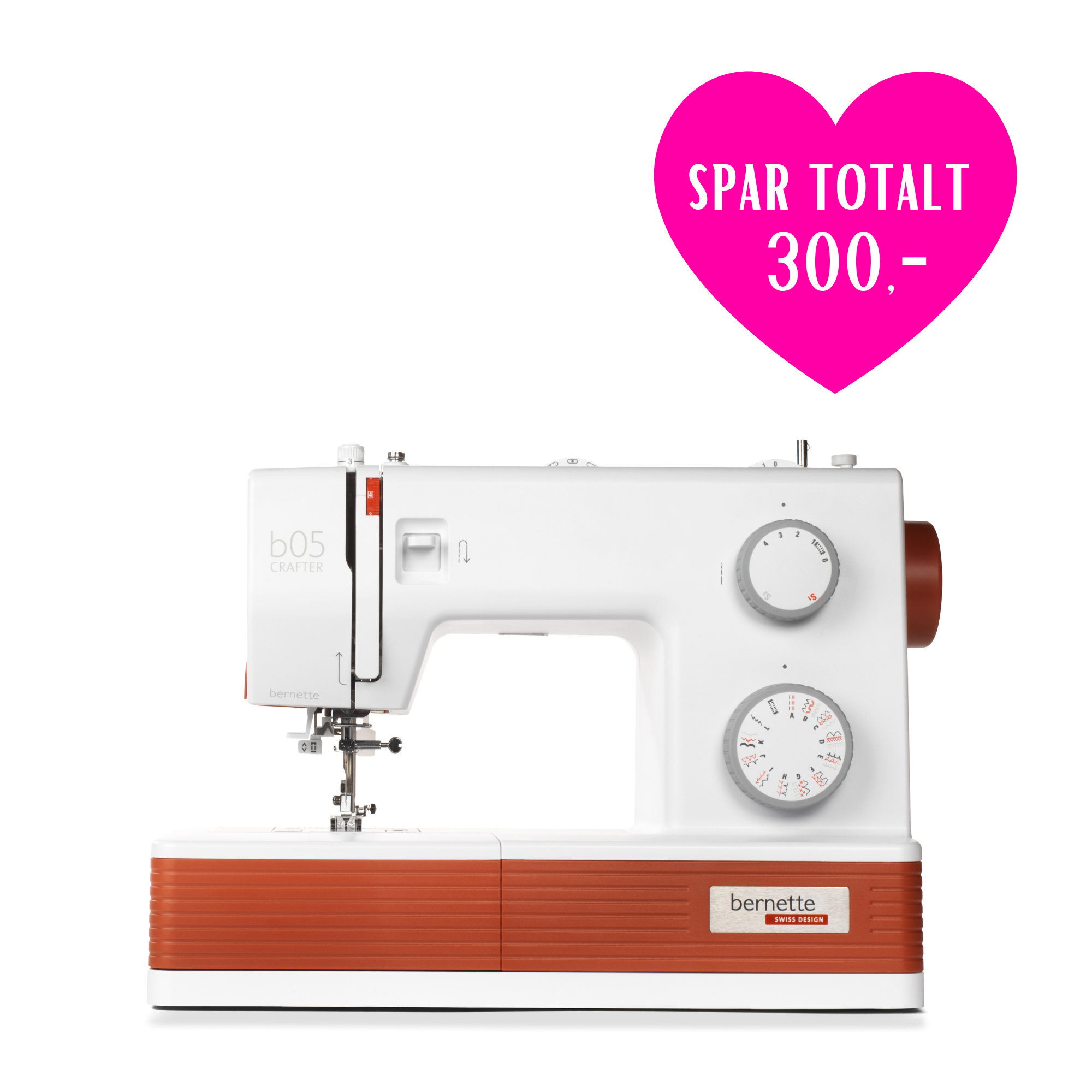Kampanje! bernette b05 Crafter (Mekanisk Symaskin)