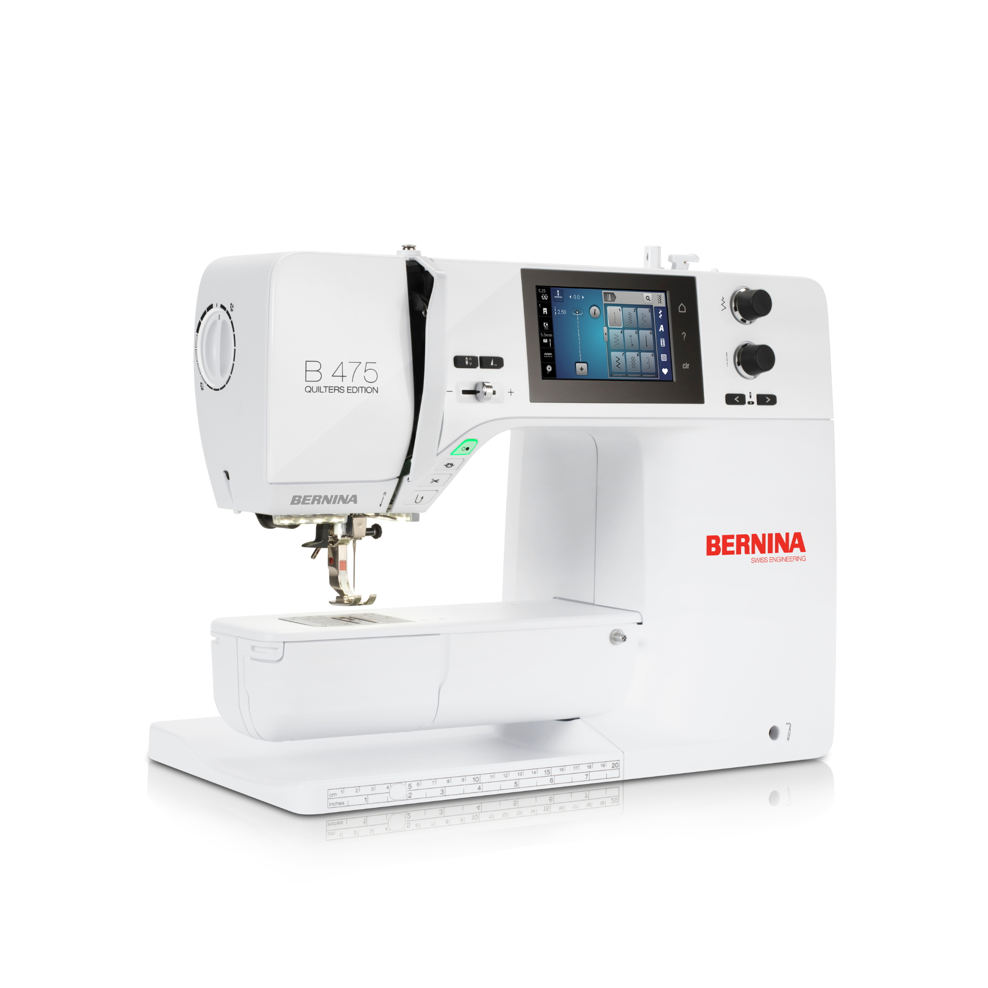 Kampanje og NYHET! BERNINA 475 QE inkl. Bonus pakke
