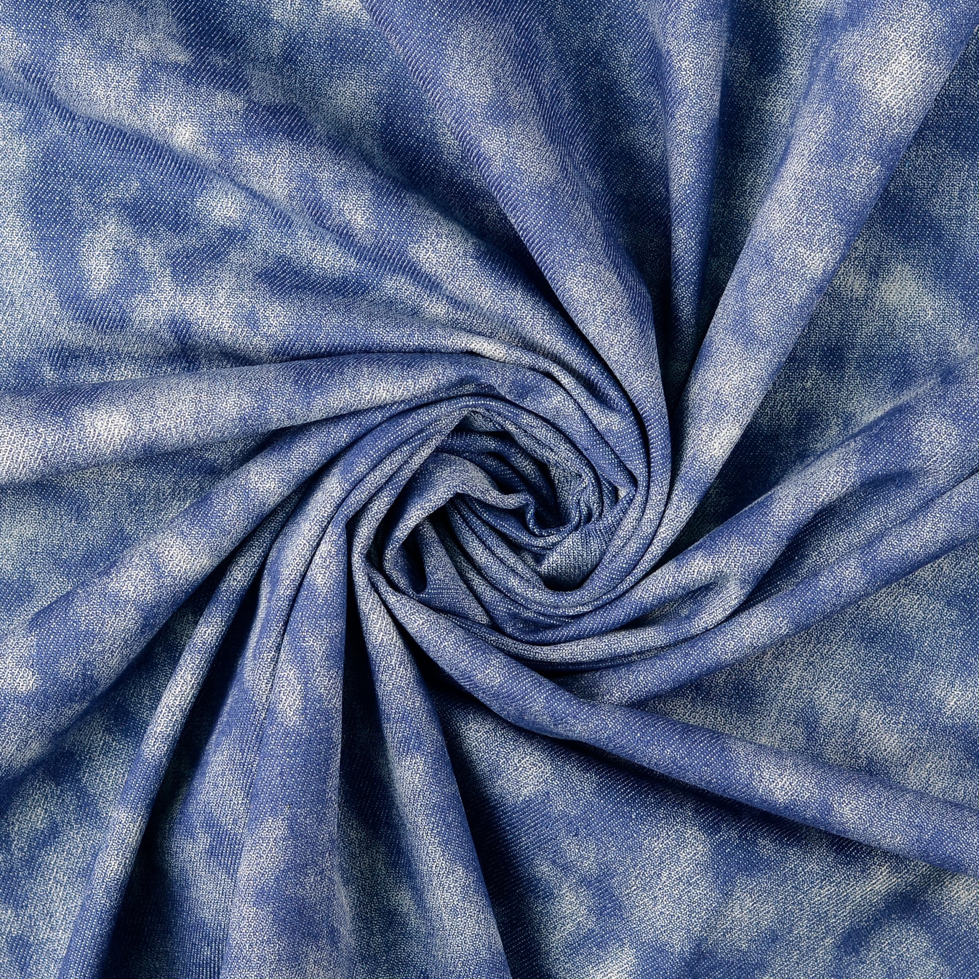 Denim/Jeans - Batikk Indigo blå