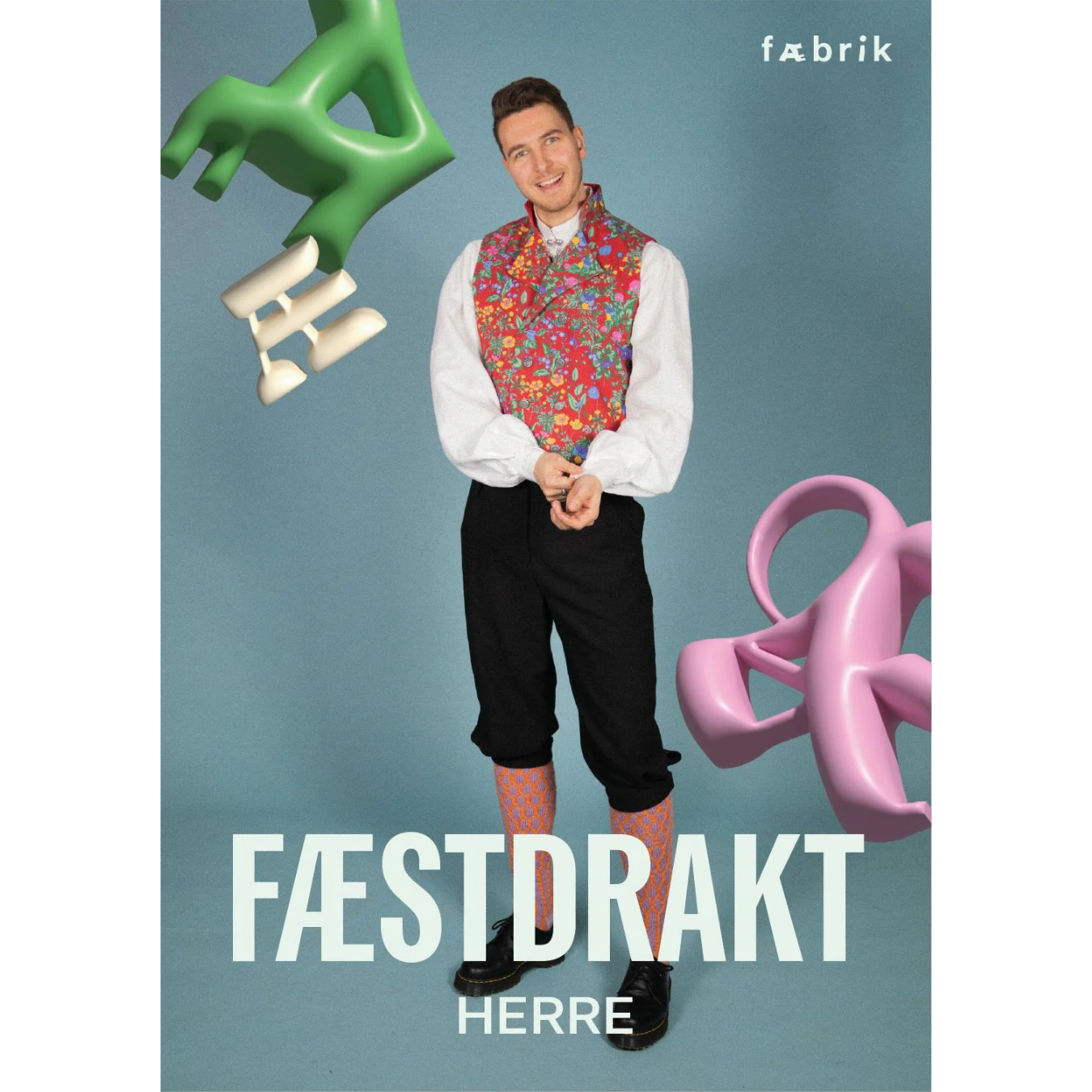 Fæbrik Fæstdrakt Herre - Fysisk mønster