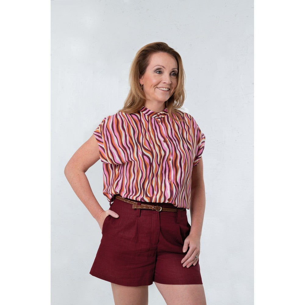 Vasket Lin - 230g, Kirsebær