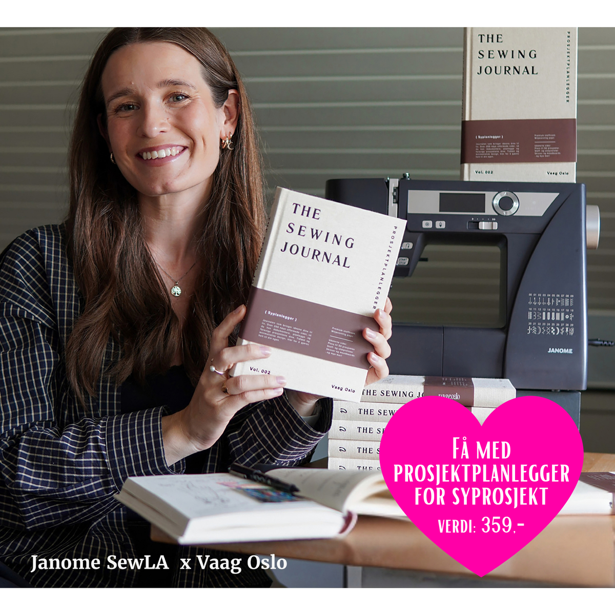 Kampanje! Janome SewLA Inkl. sybord - The Sewing Journal