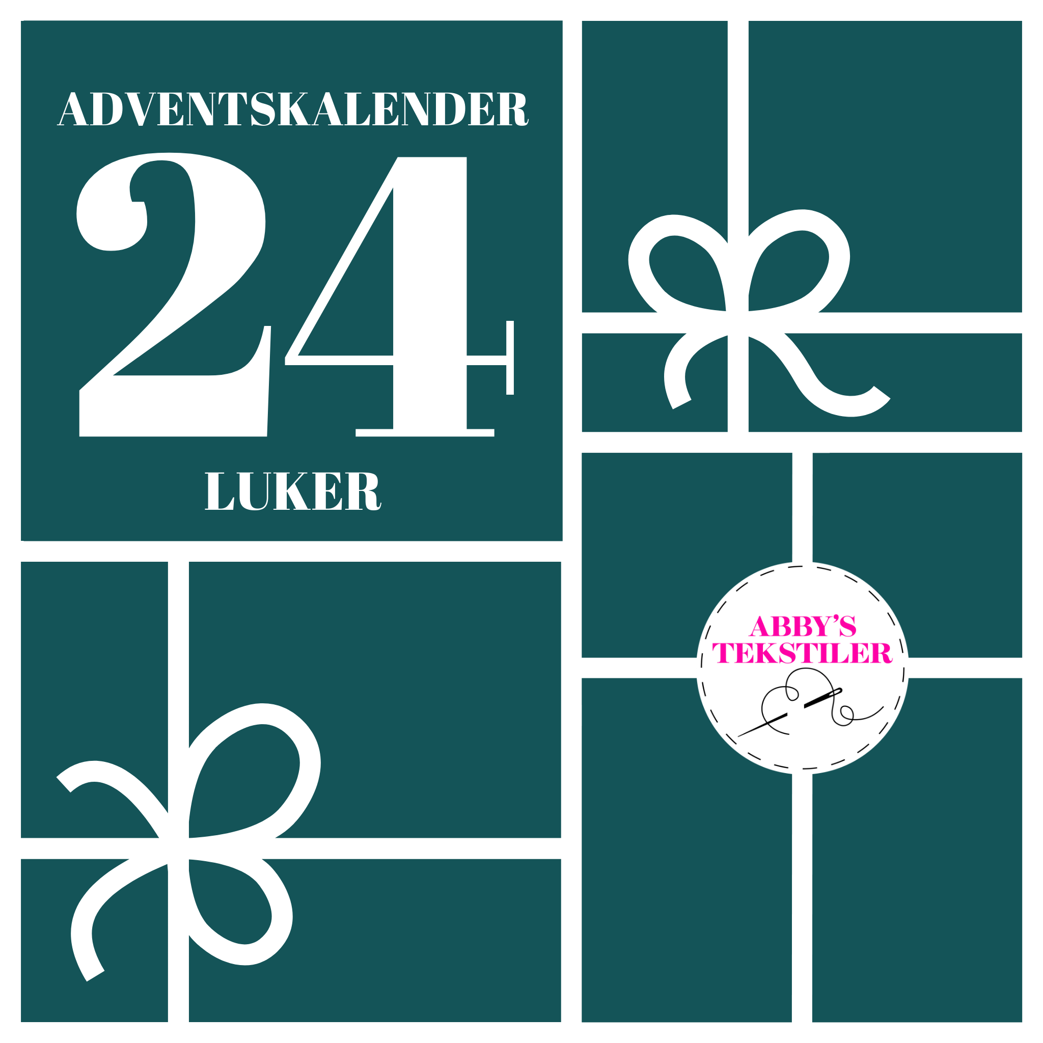 Adventskalender 2025 - Stoff og Sytilbehør