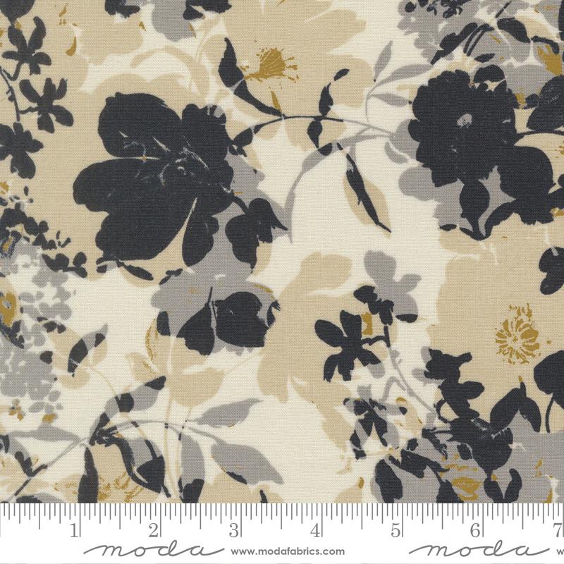 Bomull - Arabesque Whisper Angel - Blomster