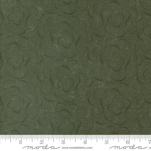 Bomull - Daisy Lane Daisy blomster grønn