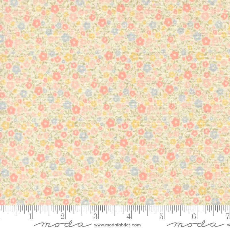 Bomull - Handmade Sweetness små blomster