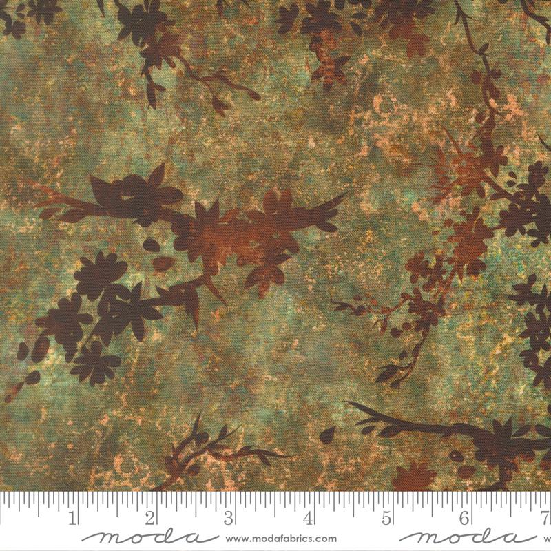 Bomull - Moda Tranquil Patina Bronze