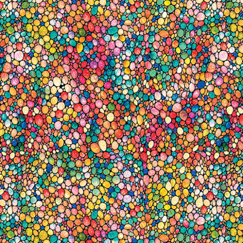 Bomull - Mosaikk, Regnbue