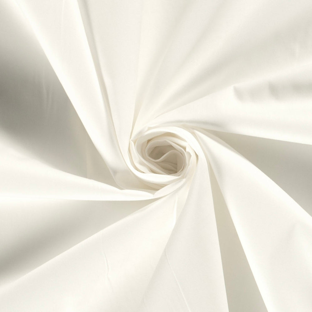 Bomull Voile - Ensfarget offwhite