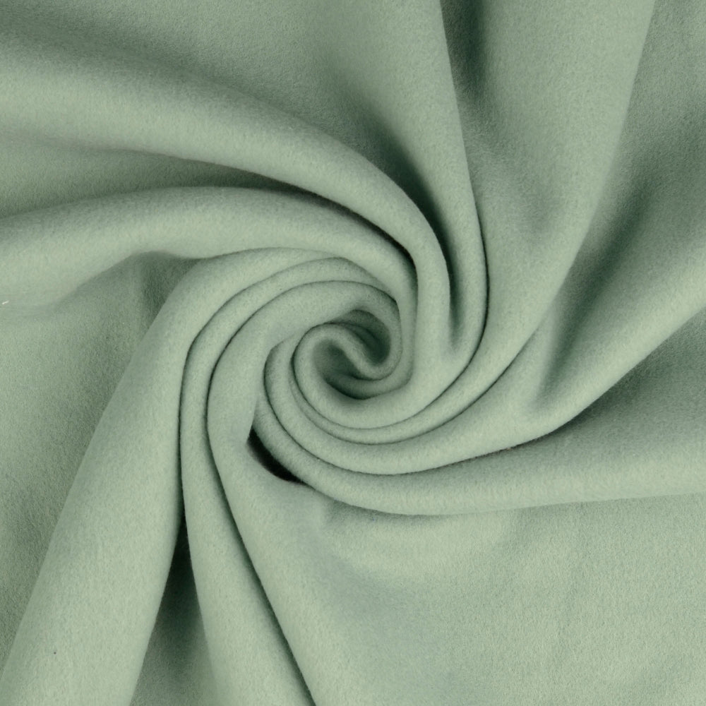 Bomullsfleece - Mint