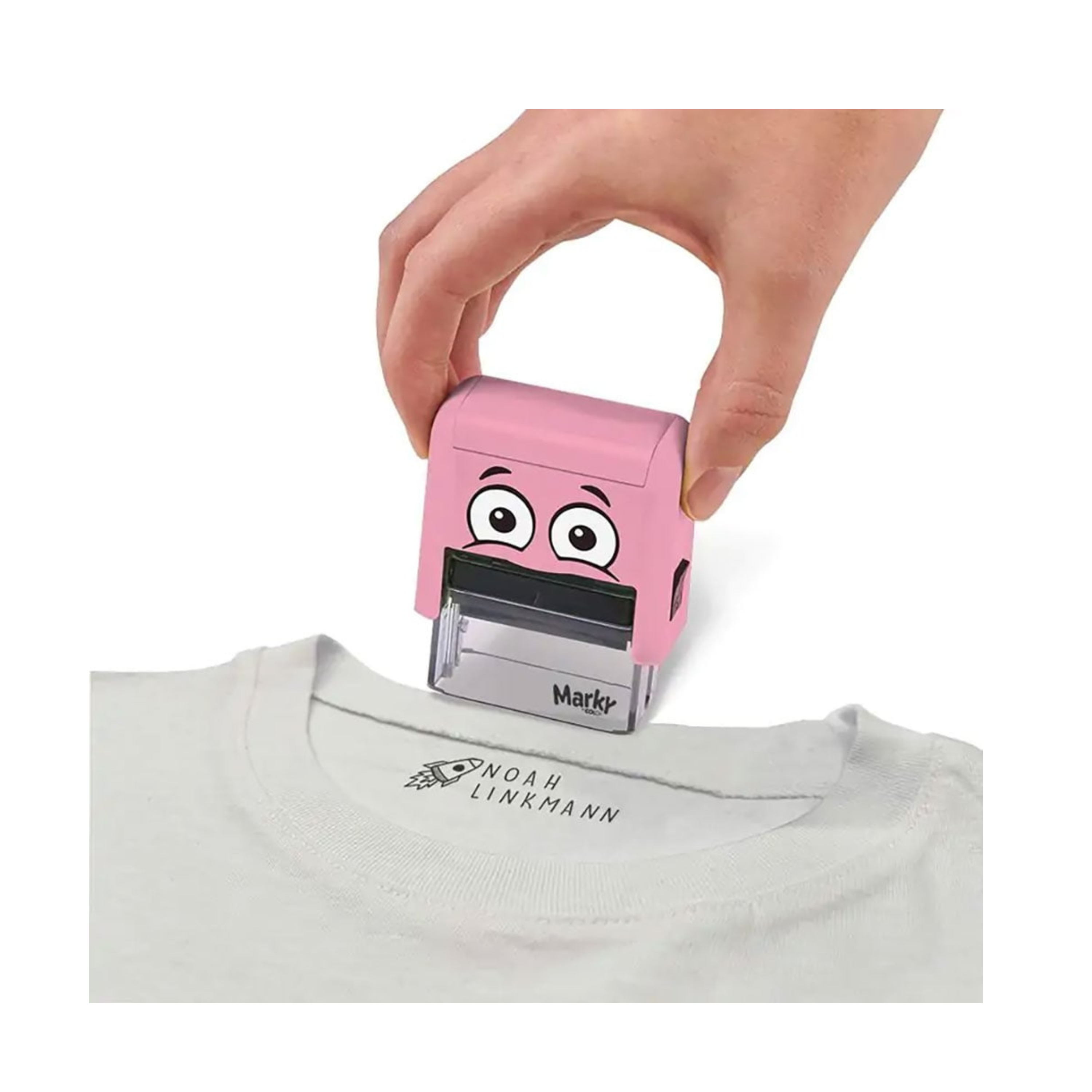 COLOP DIY Marky Stempelsett Navnelapper – Rosa