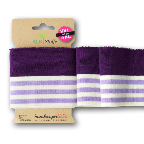 Cuff Me, Lilla med Hvite Striper