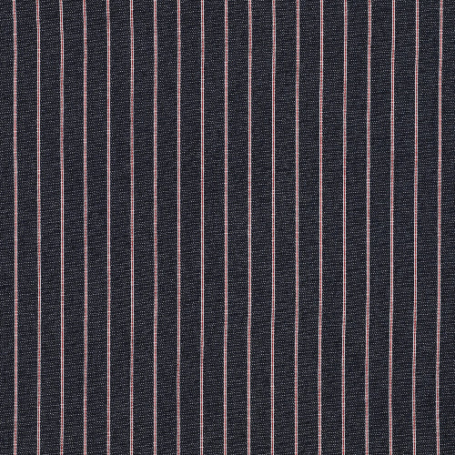 Denim/Jeans Stripet -Mørk Navy blå
