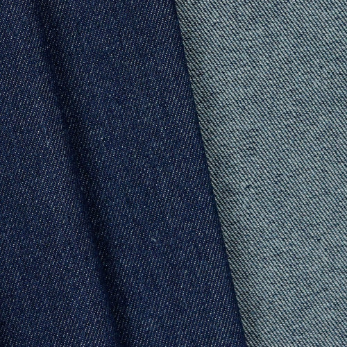 Denim Stoff 10oz - Mørk Blå