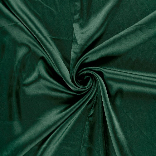 Duchesse Sateng med litt stretch - Flaskegrønn