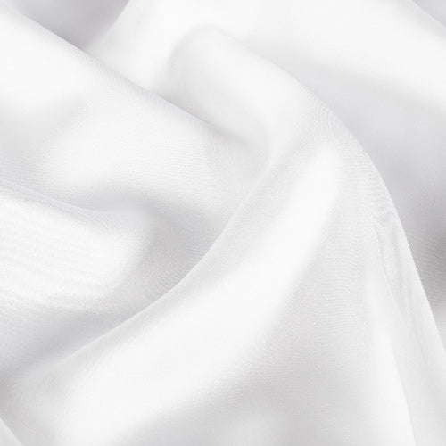 Duchesse Sateng med litt stretch - Hvit