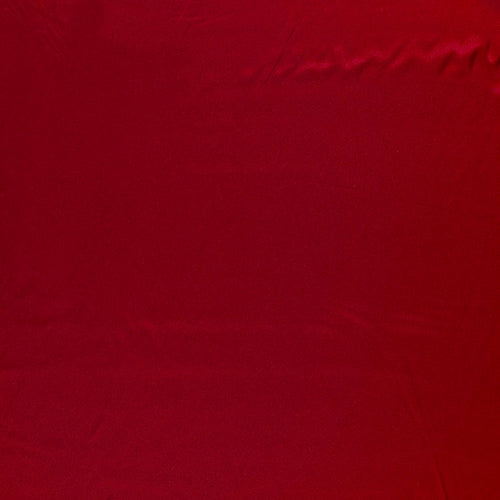 Duchesse Sateng med litt stretch - Rød