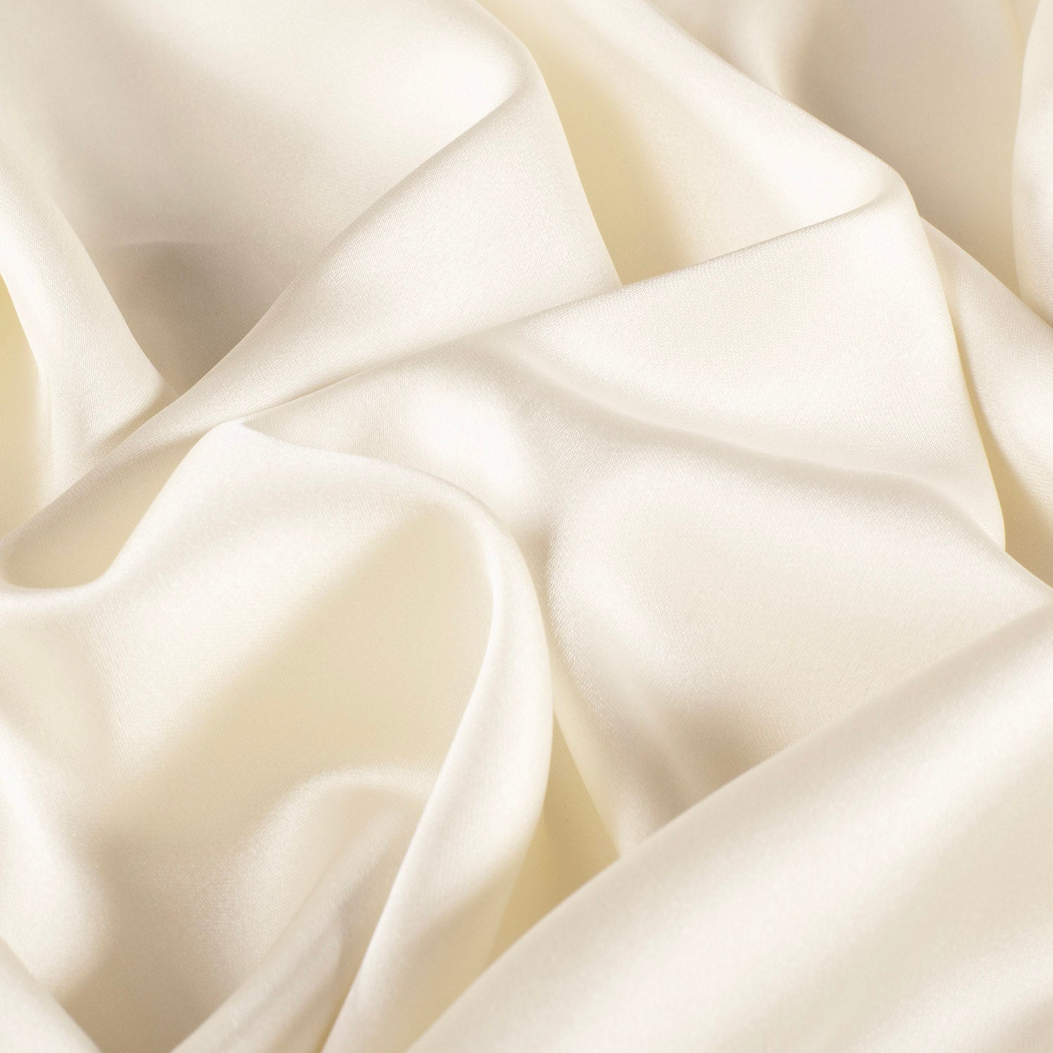 Duchesse Sateng med litt stretch - offwhite
