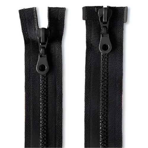 Eclair Glidelås 2-veis delbar 75cm, Svart