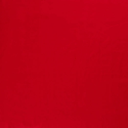Fast Bomullspoplin, Rød