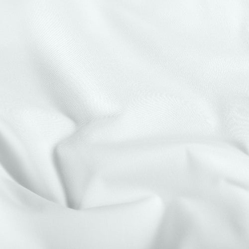 Fast Poplin i bomullsblanding, Offwhite