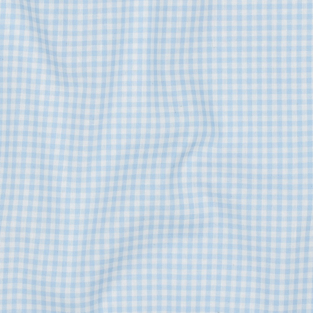 Fast bomull - Lillemartine - Lys blå