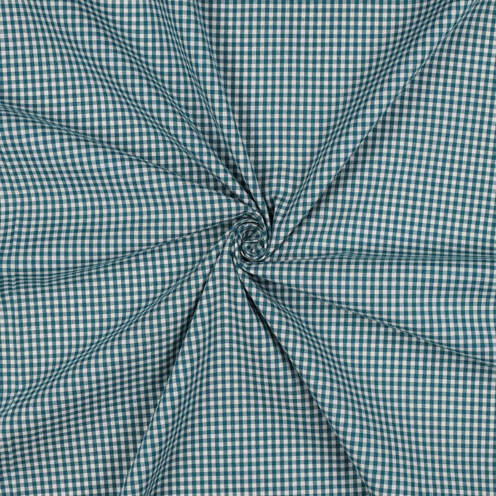 Fast bomull - Lillemartine - Petrol